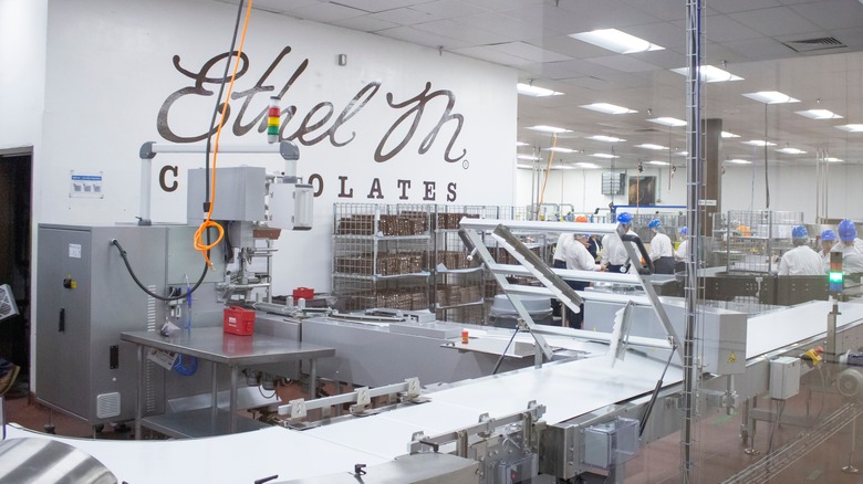 Inside Ethel Chocolate Factory