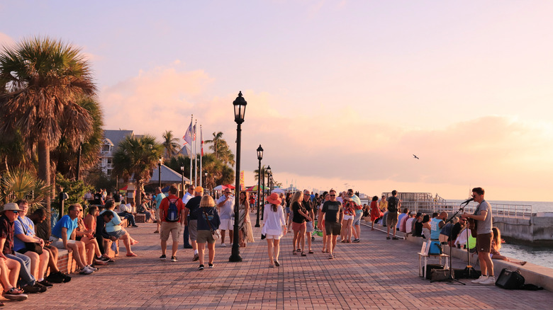 Crowded Key West event