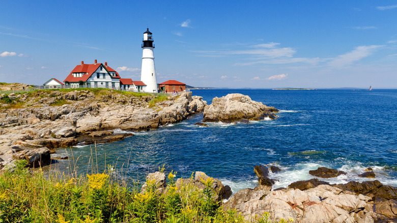 Lighthouse in Portland, Maine