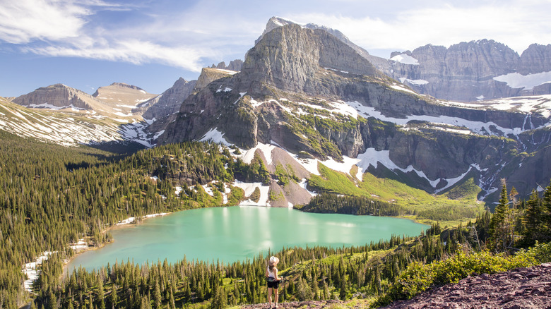 Mountain in Glacier National Park