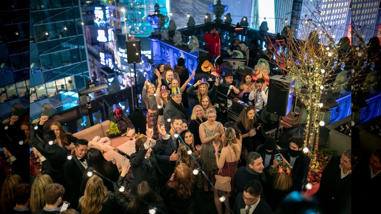 New Year's Eve party at The Knickerbocker Hotel