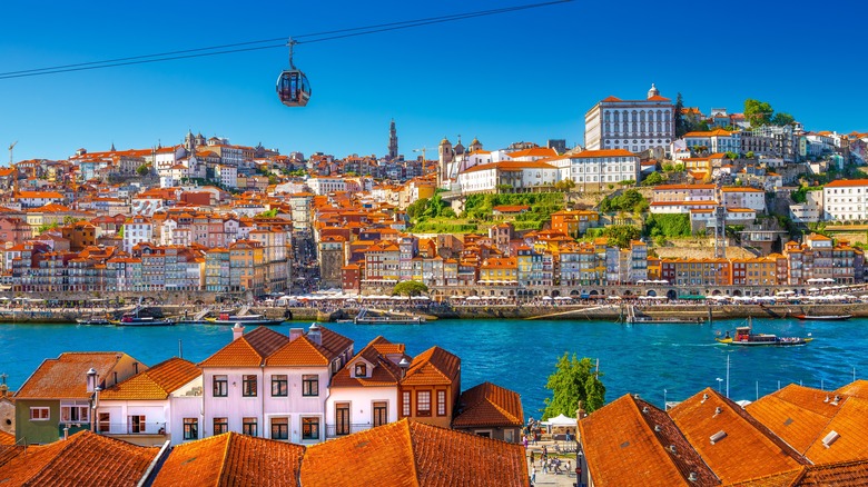 Porto, Portugal on a vibrant summer's day