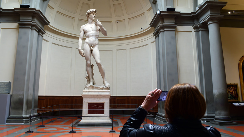 Michelangelo's David statue 