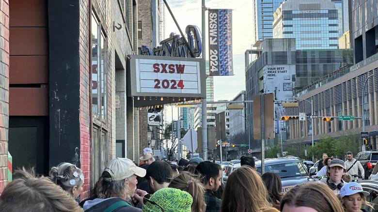 SXSW theatre marquee