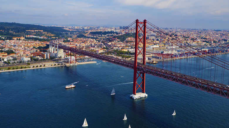 Lisbon 25th of April Bridge