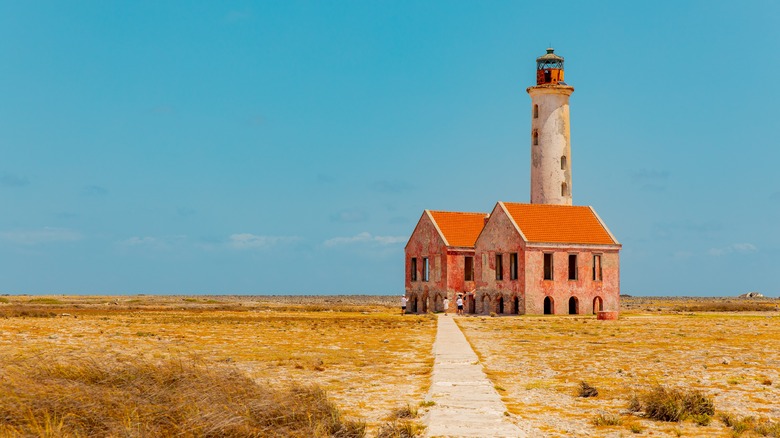 The desolate, uninhabited isle of Klein Curaçao