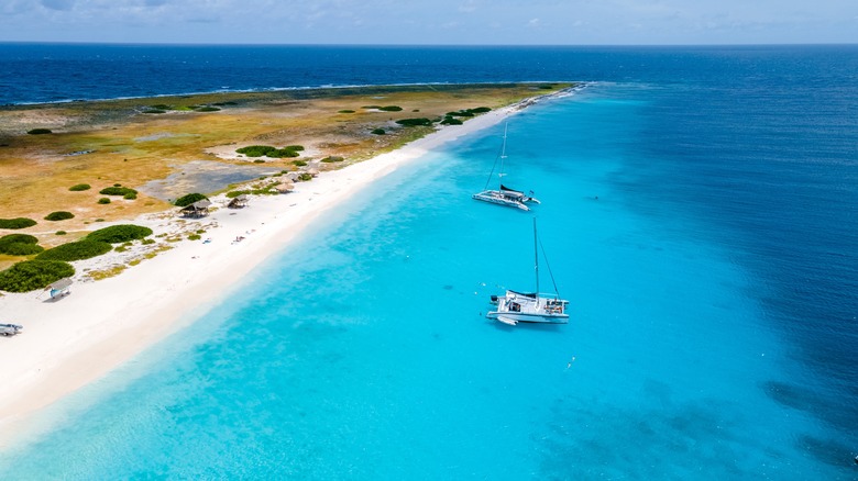 Ariel view of Klein Curaçao