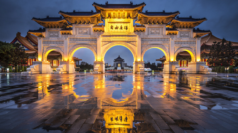 Night view of Taipei, Taiwan