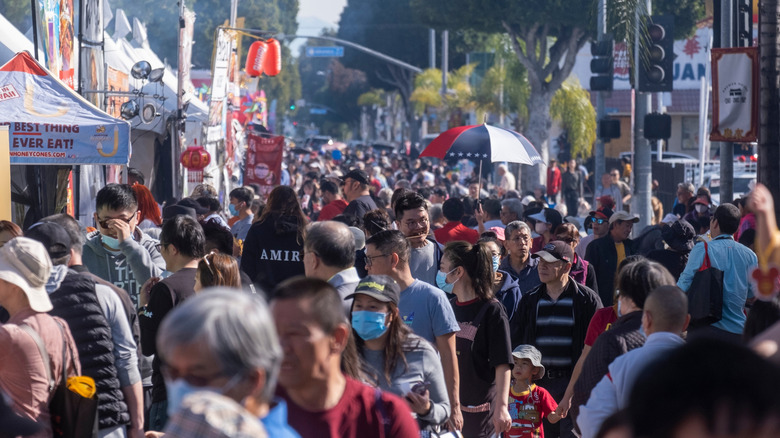 Lunar New Year's festival in Monterey Park