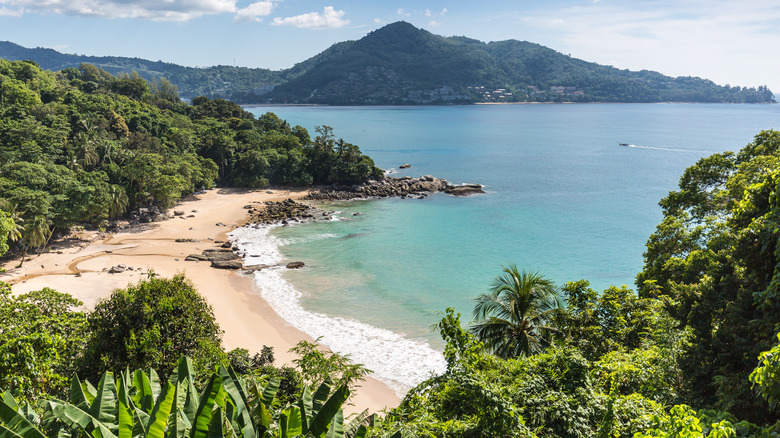 The coastline of Phuket, Thailand