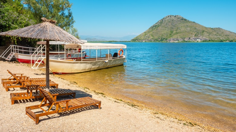 Beach at Lake Skadar