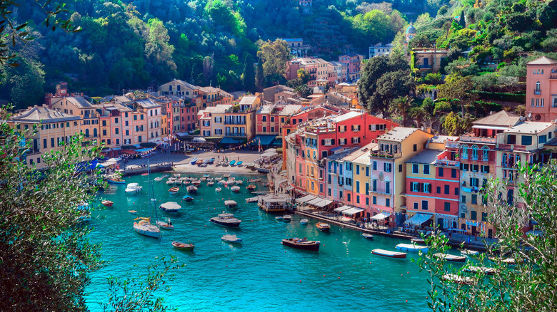 Harbor in Portofino, Italy