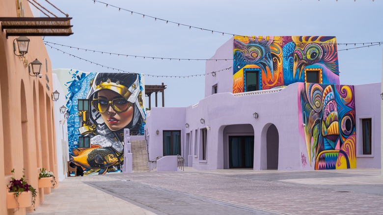 Qatar's Mina District is filled with beautiful murals