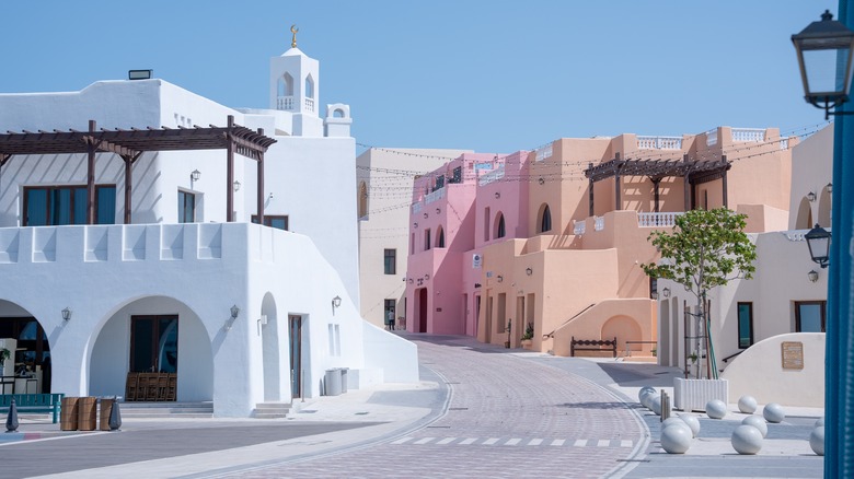 Doha's colorful Mina District in Qatar