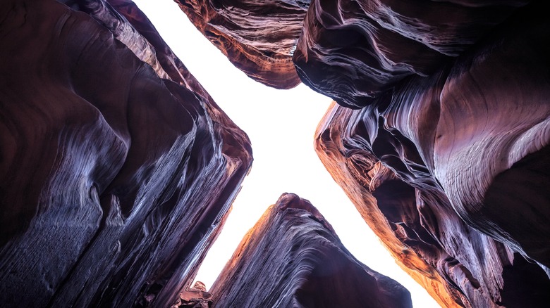 narrow opening buckskin canyon gulch