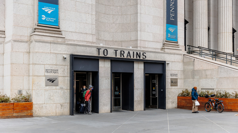 Moynihan Train Hall at Penn Station in New York