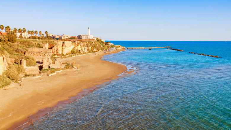 Beach at Anzio