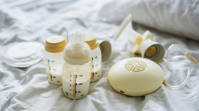 Breast pump parts