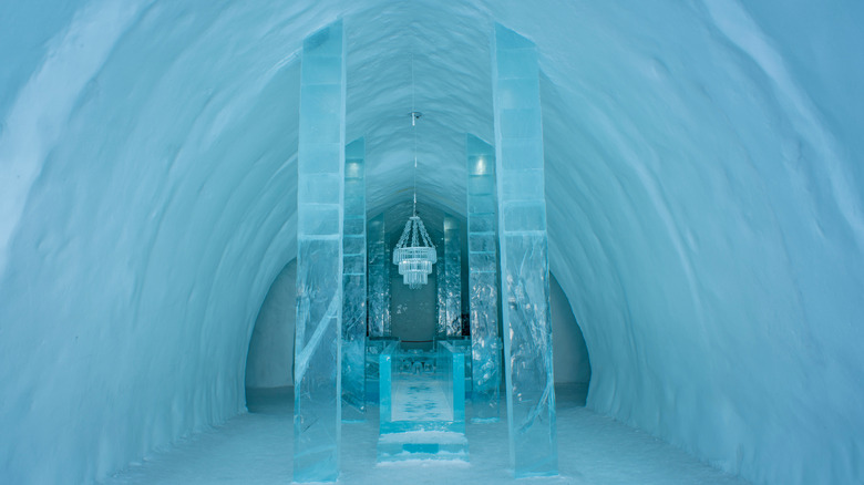 Inside the Icehotel, Sweden