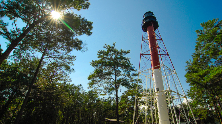 Crooked River Lighthouse in Carrabelle Beach