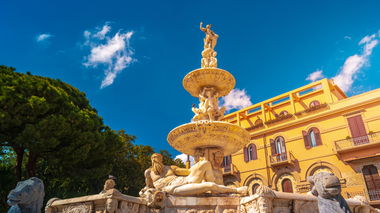 Orion fountain in Messina