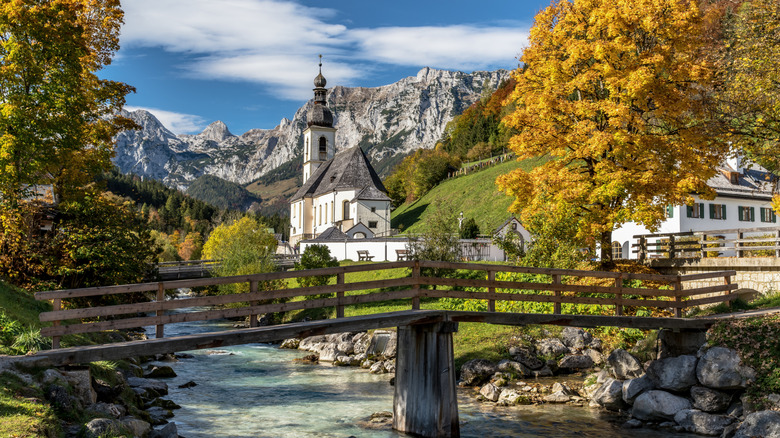 Ramsau bei Berchtesgaden in daylight