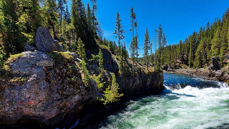 Upper Falls at Yellowstone National Park