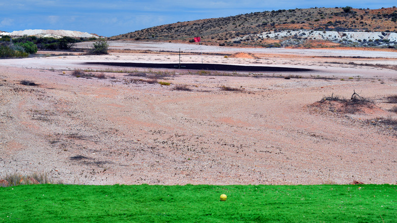 Coober Pedy golf links golf course