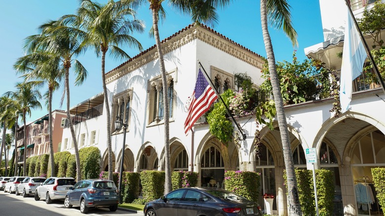 Worth Avenue shopping district in Palm Beach