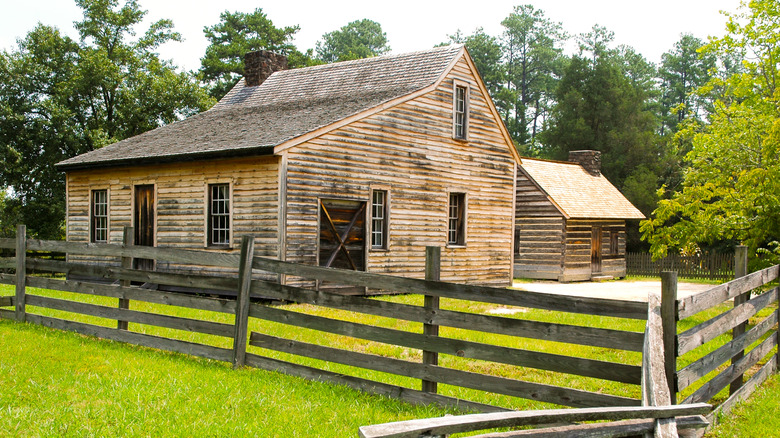 Bennett Place restored farmhouse