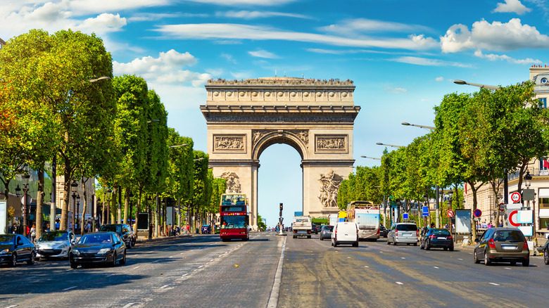 Arc de Triomphe on the Champs-Élysées