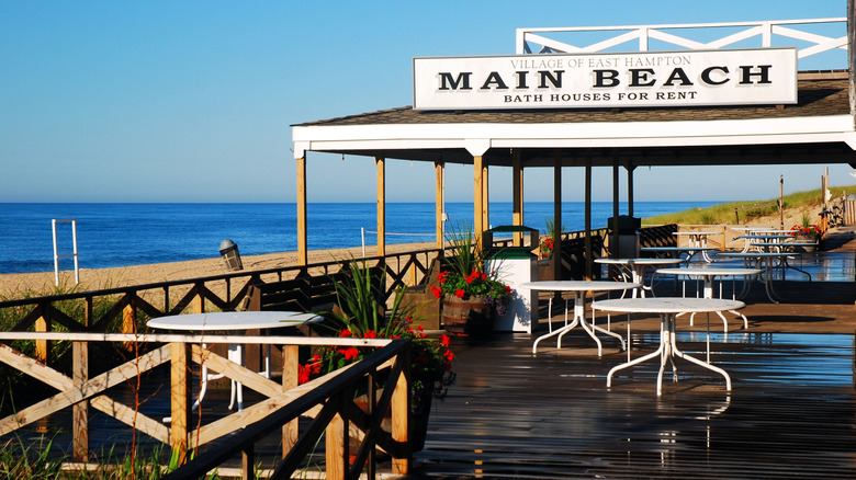 Pavilion at the Main Beach in East Hampton, New York