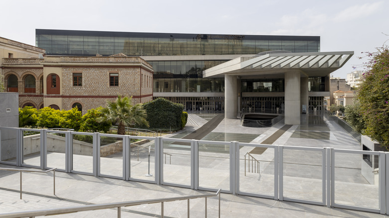 Exterior of the Acropolis Museum