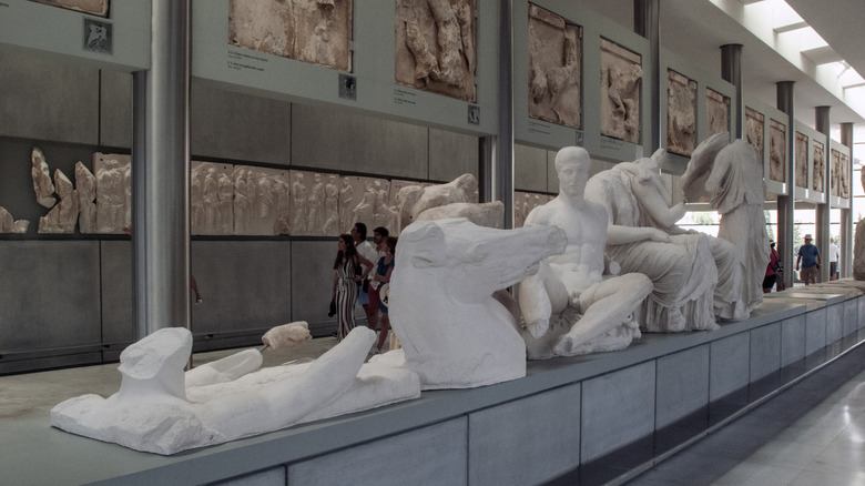 Exhibit at the Acropolis Museum