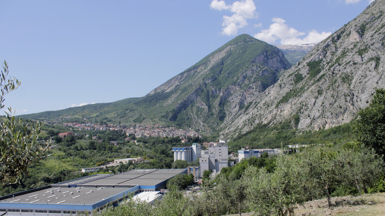 industrial section of Fara San Martino 