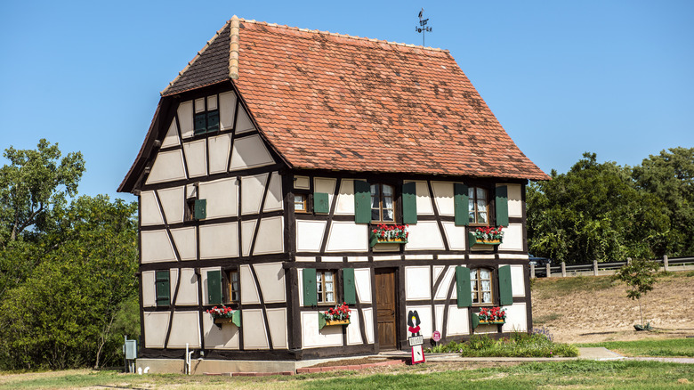 Medieval house from Alsace in Castroville, Texas