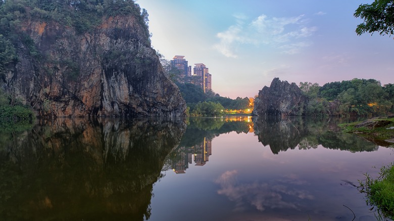 Panoramic view of Little Guilin