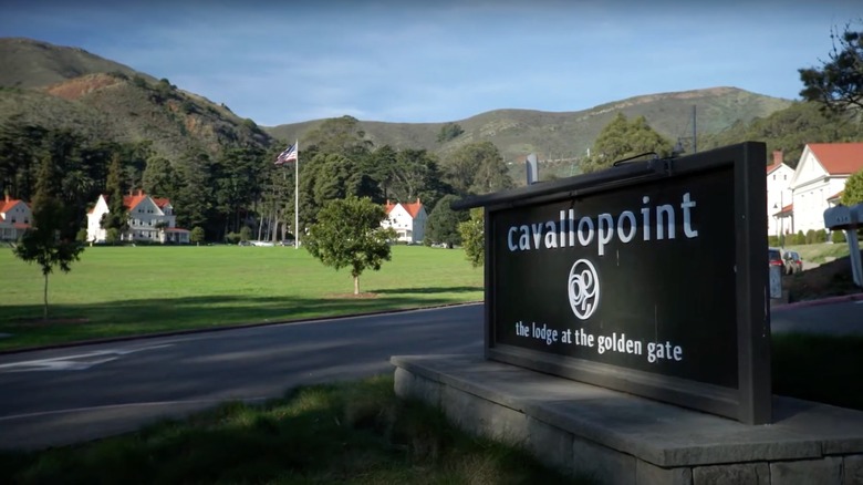 Cavallo Point sign