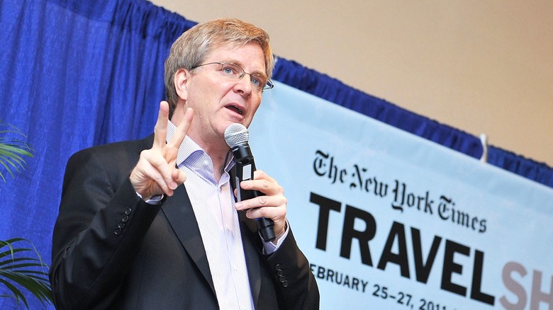 Rick Steves speaks at New York Times travel event