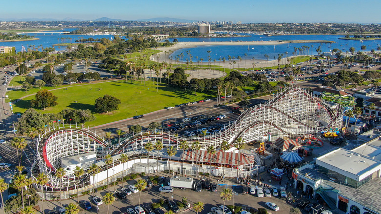 Belmont Park aerial view