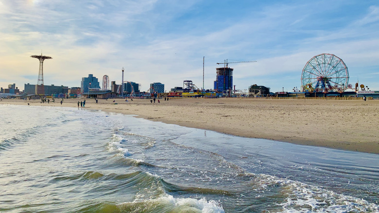 Coney Island beach