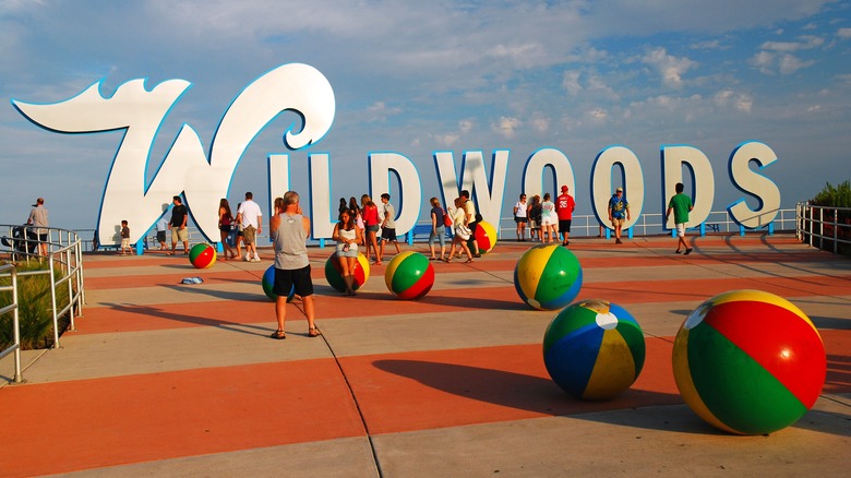 Wildwood boardwalk sign