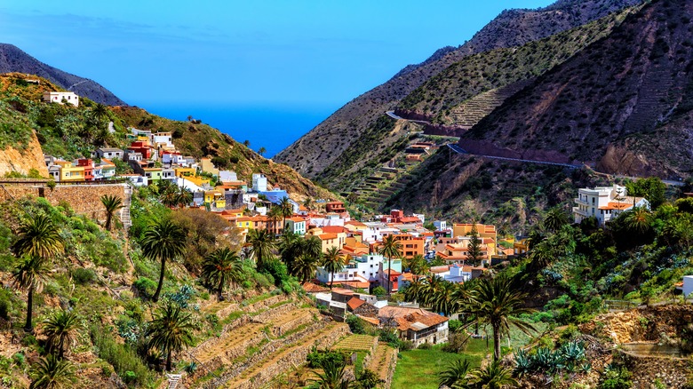 Village in La Gomera, Spain