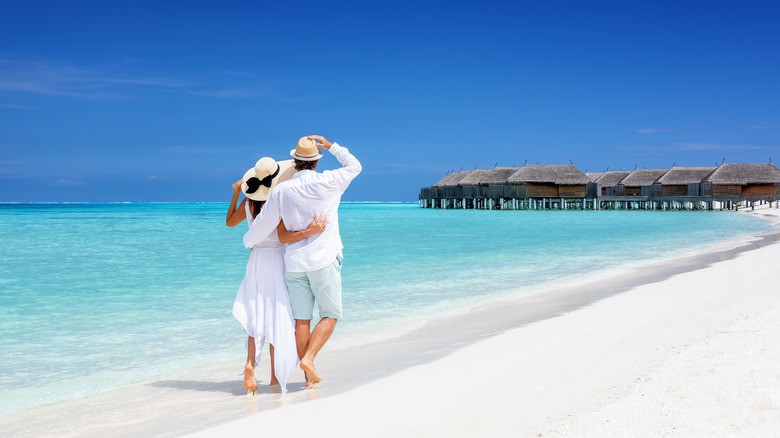 Couples in the Maldives