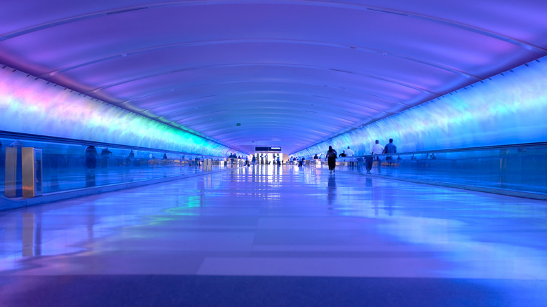 McNamara Tunnel at Detroit Airport