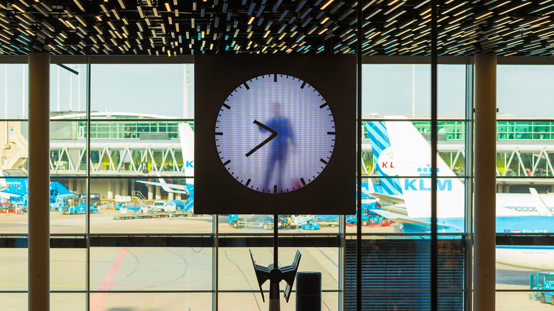 Schiphol Airport Clock