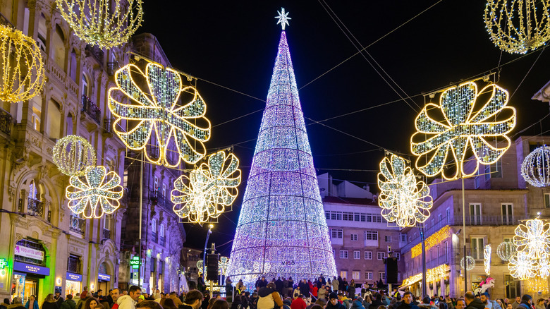 Vigo, Spain's Christmas display