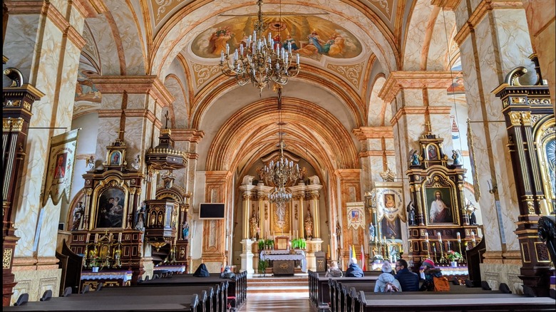 Wadowice basilica, interior