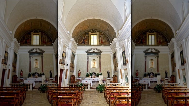 Interior of Santa Maria in Palmis