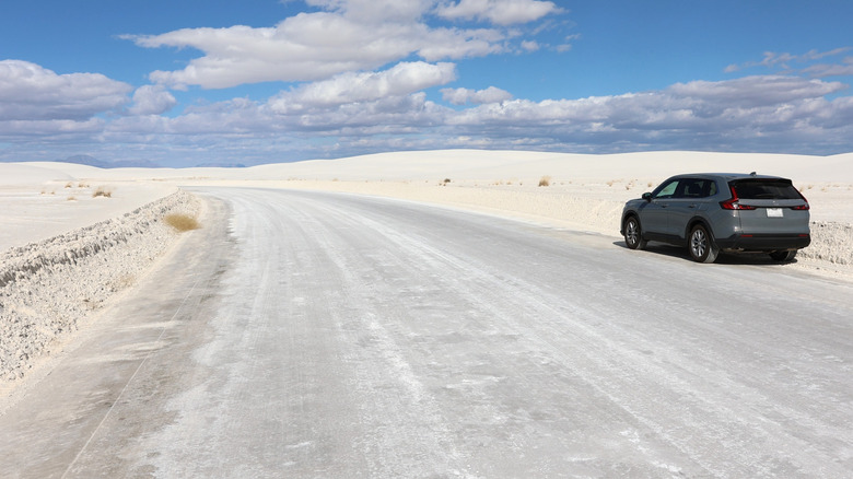 White Sands park's Dunes Drive